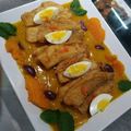 El cooksnap de Jexu cuando hizo Escabeche de pescado al estilo peruano.