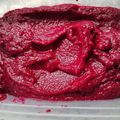 El cooksnap de Andrea Neme cuando hizo Mayonesa de remolacha!.