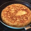 El cooksnap de Ariadna C cuando hizo Tortilla de patatas de la abuela.