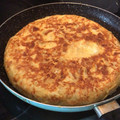 El cooksnap de Ariadna C cuando hizo Tortilla de patatas de la abuela.