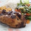 El cooksnap de Daneth Lucia Hurtado Herrera cuando hizo PIERNAS De Pollo con Semillas de Mostaza a las hierbas...!.