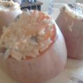 El cooksnap de Mai Henriquez cuando hizo Calabaza rellena con pollo, choclo y arroz cremoso! Muy fácil de hacer, económica. SIN GLUTEN y SIN HORNO.