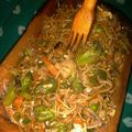 Saheli Mudi's cooksnap of when they made এগ্ ভেজিটেবল চাউমিন(egg vegetable chow mein recipe in Bengali).