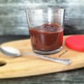 El cooksnap de Encar cuando hizo Mousse de choco fit 😉.