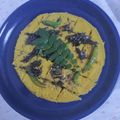 Sana Irfan's cooksnap of when they made Khaman dhokla.