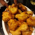 El cooksnap de Romina Borkowsky cuando hizo Buñuelos de lechuga.