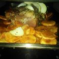 El cooksnap de Analia Gonzalez cuando hizo Bondiola de cerdo con papas.