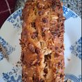 El cooksnap de Florencia Vargas cuando hizo Budín de banana y chips de chocolate.
