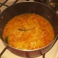 El cooksnap de Gustavo Pascual cuando hizo Arroz con atún (receta caliente).