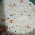 El cooksnap de Zayra hernandez nieves cuando hizo Arroz blanco con verduras.