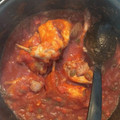 El cooksnap de Miguel Angel cuando hizo Conejo en salsa.