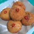 Cooksnap dari Izzaa Gibran untuk resep Panada (donat isi kentang, wortel, ayam)