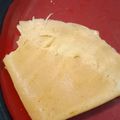 Cooksnap dari mamy kazin untuk resep Crunchy Pandan Crepes Teflon (Leker)