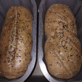 El cooksnap de Monica Marcela Hidalgo cuando hizo Pan de Molde y Árabes Integral 💯con la misma masa #superfácil#rico#esponjoso.