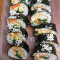 Cooksnap dari Danti Kusuma untuk resep 43. Kimbab Korea