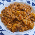 El cooksnap de claudiamarquez cuando hizo Guiso de arroz y carne.