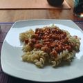 El cooksnap de Jessie Gómez cuando hizo Salsa Bolognesa fácil.