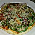 Tanima Sarkhel's cooksnap of when they made Pizza 🍕.