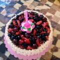 El cooksnap de Celia Robert cuando hizo Torta de cumpleaños veraniega.