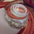 Timothy 's cooksnap of when they made Mike's Garlic Swiss Burgers.