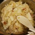 Jing 的 麻油雞高麗菜飯 cooksnap