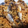 El cooksnap de Marta W 🧚🏻‍♀️ cuando hizo Arroz con espinacas y sardinas.