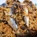 El cooksnap de Marta W 🧚🏻‍♀️ cuando hizo Arroz con espinacas y sardinas.