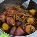 蔡佳欣 的 壽喜醬燒栗子地瓜 cooksnap