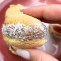 El cooksnap de Aguscc cuando hizo Alfajores de Maicena❤.
