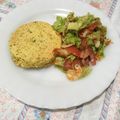 El cooksnap de Laura cuando hizo Hamburguesas de garbanzos.