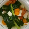 Cooksnap dari Ayu (Mama Aura) untuk resep 234. Sayur Bening Sawi Hijau