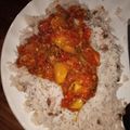 Oum Amatoullah's cooksnap of when they made Shinkafa da wake da miyar jajjage.