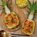 Cooksnap dari Fey_Pawonmungil untuk resep Nasi Goreng Nanas (Pineapple Fried Rice)