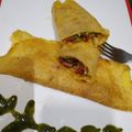 anupama johri का कुकस्नैप जब उन्होंने मूंग दाल के चीले (moong dal ke cheele recipe in Hindi) बनाया था।