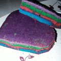 Cooksnap dari Inayah Dekha Anastasia untuk resep Rainbow cake 1telur