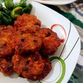 کوک اسنپ لیلا سرخوش بعد از امتحان کردن کتلت مرغ و زرشک 😋.