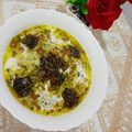 کوک اسنپ سهیلا حسن زاده بعد از امتحان کردن آش رشته 😍.