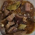 El cooksnap de hector fabian Sande cuando hizo Berenjenas en escabeche.
