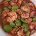 รูป Cooksnap ของ Amy Amical เมื่อเขาทำ ผัดสะตอกุ้งสด