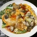 Huiwen Kuo 的 傳統小吃～蚵仔（蝦仁）煎 cooksnap