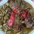 El cooksnap de josi E. cuando hizo Cabrito guisado.