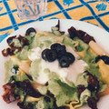 El cooksnap de Laura Cotter cuando hizo Pasta fresca con burrata al pesto.