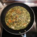 El cooksnap de Alicia Carrillo cuando hizo Tortilla de boniato y espinacas con feta.