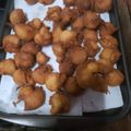 El cooksnap de Luber Lago cuando hizo Buñuelos dulces.