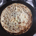 El cooksnap de Maximiliano Gutierrez cuando hizo Panqueques.