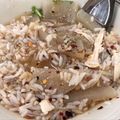 รูป Cooksnap ของ Saengausa Chaiwut เมื่อเขาทำ ข้าวต้มอกไก่ฉีก ลีนๆ