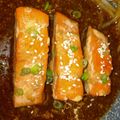 Cooksnap dari CI Hong untuk resep Salmon Honey Teriyaki