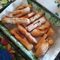 El cooksnap de Sandra González cuando hizo Calzones Rotos Caseros.