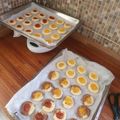 El cooksnap de Magda N Marchetti cuando hizo Ojitos sin gluten de mermelada de durazno y membrillo.