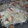 El cooksnap de Alexander Josseph cuando hizo Wok de verduras, pollo y arroz integral.